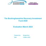 The Buckinghamshire Recovery Investment Fund Evaluation March 2023